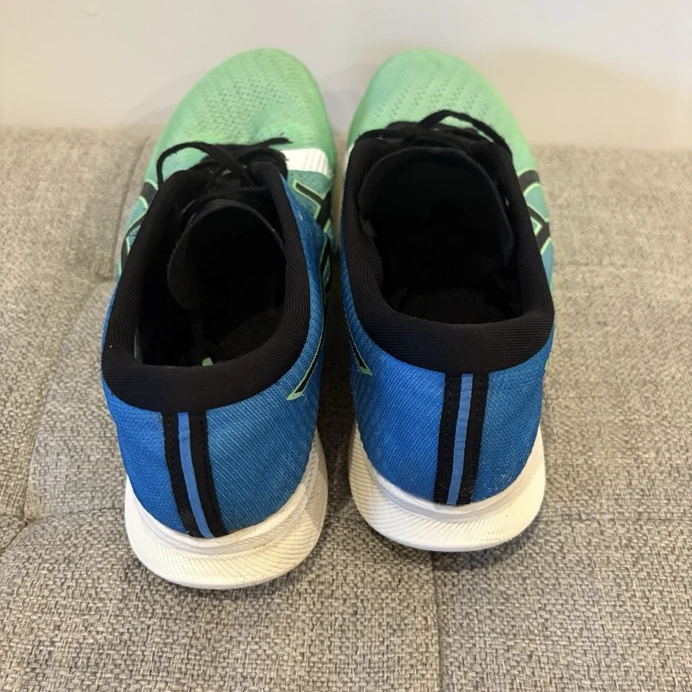 ASICS Men's MagicSpeed2Ekiden Running Shoe Sz11 Rare Discontinued BlueGreenBlack - Picture 5 of 8